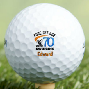 70e verjaardag voor oom – 70 jaar Cadeaubaar in ve Golfballen