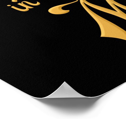 70e verjaardag welkom JAREN IN DE MAKING 2 foto's Poster (Hoek)