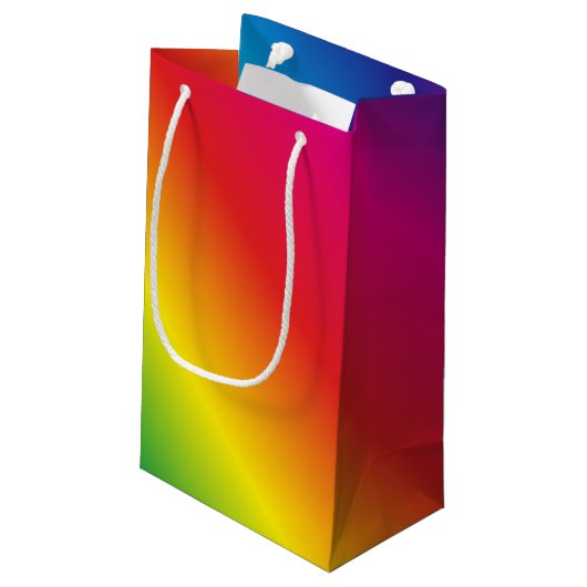 70e verjaardag werelden Beste Fabulous regenboog Klein Cadeauzakje (Achterkant Gekanteld)