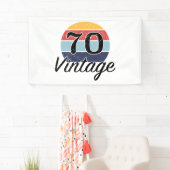 70e verjaardag Zondag Spandoek (Insitu)
