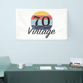 70e verjaardag Zondag Spandoek (Beurs)
