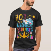 70e verjaardagscruise B-Day Party Mannen T-shirt (Voorkant)