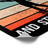 70e verjaardagsfeest zeven t-shirt en nog steeds o poster (Hoek)