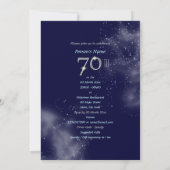 70e verjaardagsfeestdag hoofdartikel CUSTOMIZE Kaart (Achterkant)