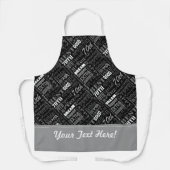 70e verjaardagsfeestje gepersonaliseerde geschenke schort (Voorkant)