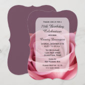 70e verjaardagsfeestje Roos Kaart (Voorkant / Achterkant)