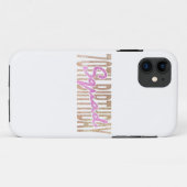 70e verjaardagskraad citeert gezegden Case-Mate iPhone case (Achterkant (horizontaal))