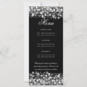 70e verjaardagsprogramma Zilveren Menu+Dank je Kaart (Achterkant)