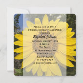 70e Verrassingsfeest Zonnebloem Uitnodiging (Achterkant)