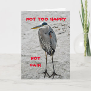 **70e VIRTHDAY WIST VAN EEN CRANE** kaart