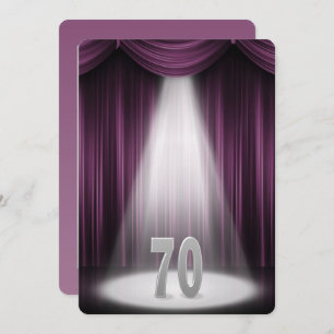 70e Zilverweddenschap Jubileum Kaart