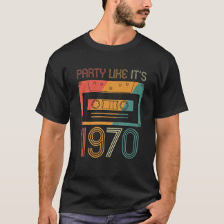 70'S 1970S Seventies Party Like Its 1970 T-shirt