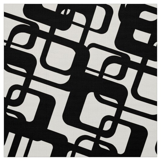 70s, 50s, retro mod  patroonstof stof (Swatch)