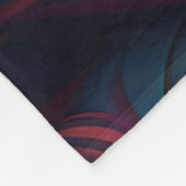 70s 60s Psychedelic Feathers  Fleece Deken (Hoek)