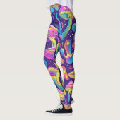 70s 60s Psychedelic Hippy Retro Hip Leggings (Links)