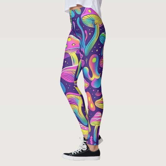 70s 60s Psychedelic Hippy Retro Hip Leggings (Links)