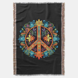 70s 60s Vredesteken Kleurrijk Deken