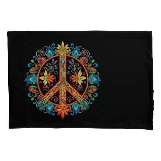 70s 60s Vredesteken Kleurrijk Kussensloop (Voorkant-Links)