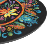 70s 60s Vredesteken Kleurrijk Snijplank (Hoek)