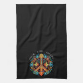70s 60s Vredesteken Kleurrijk Theedoek (Verticaal)