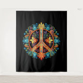 70s 60s Vredesteken Kleurrijk Wandkleed (Voorkant)