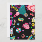 70s 80s 90s bij elkaar kaart (Achterkant)