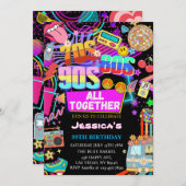 70s 80s 90s bij elkaar kaart (Voorkant / Achterkant)