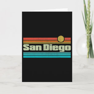 70s 80s Surfen Californië Ca San Diego Kaart