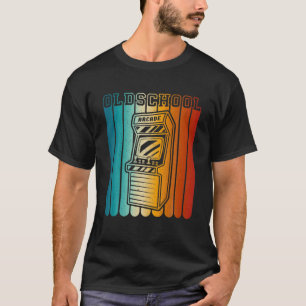70S 90S Retro Arcade Video Game Old Sc T-shirt