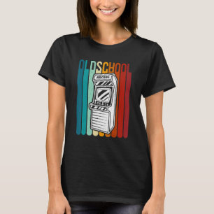 70s 90s Retro Arcade Video Game Old Sc T-shirt