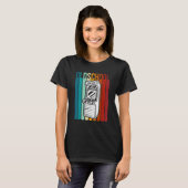 70s 90s Retro Arcade Video Game Old Sc T-shirt (Voorkant volledig)