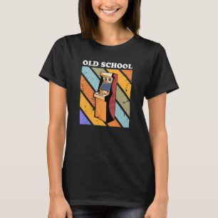 70s 90s  Retro Arcade Video Game Old Sc T-shirt