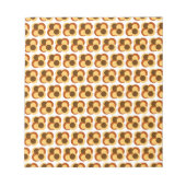 70s Abstracte Geometrische Cirkelvormen Notitieblok (Voorkant)