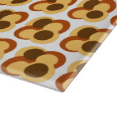 70s Abstracte Geometrische Cirkelvormen Snijplank (Hoek)