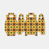 70s-achtergrond bedankdoosjes (Uitgevouwen)