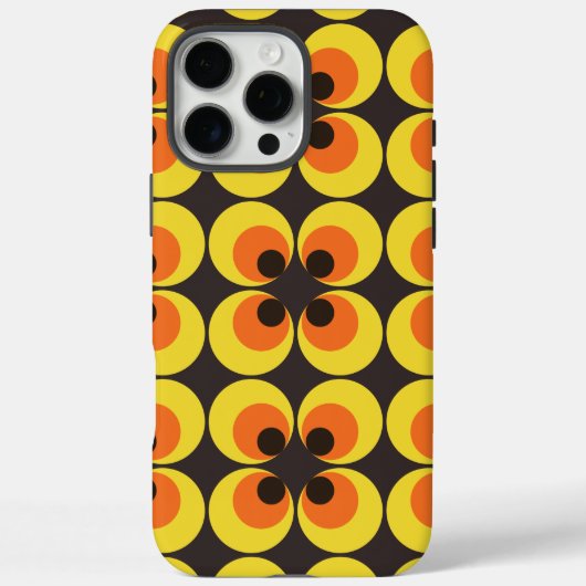 70s-achtergrond Case-Mate iPhone case (Achterkant)