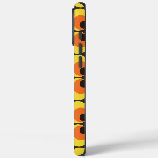 70s-achtergrond Case-Mate iPhone case (Achterkant / Links)