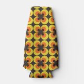 70s-achtergrond flesjeskoeler (Voorkant)