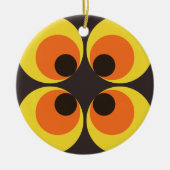 70s-achtergrond keramisch ornament (Voorkant)