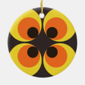 70s-achtergrond keramisch ornament (Achterkant)