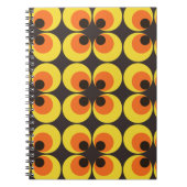 70s-achtergrond notitieboek (Voorkant)