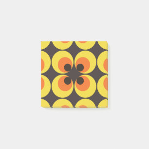 70s-achtergrond post-it® notes