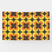 70s-achtergrond spandoek (Horizontaal)