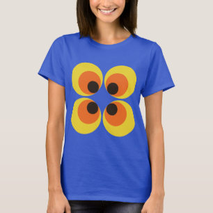 70s-achtergrond t-shirt