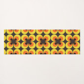 70s-achtergrond yogamat (Achterkant (horizontaal))