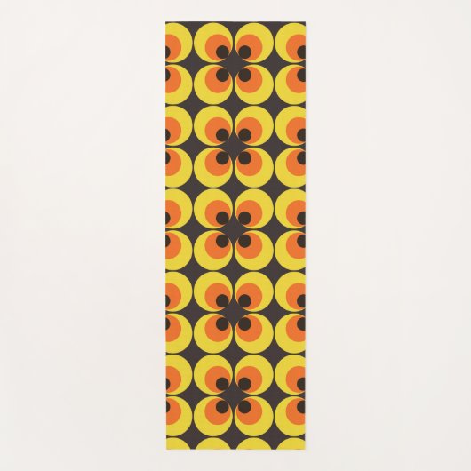 70s-achtergrond yogamat (Voorkant)