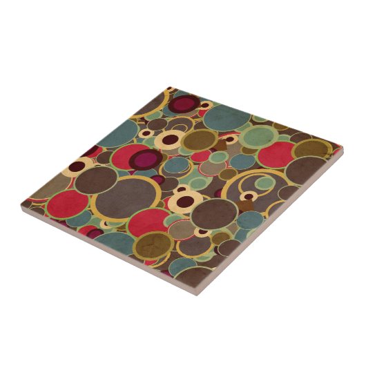 70s ART ONTWERP Tegeltje (Zijkant)