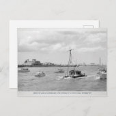 70s Australische foto vintage-reis Briefkaart (Voorkant / Achterkant)