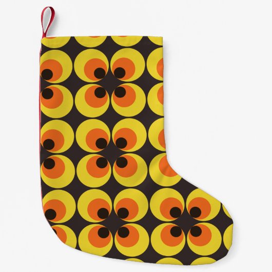 70s-behangselpapier kleine kerstsok (Voorkant)