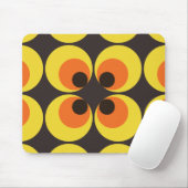 70s-behangselpapier muismat (Met muis)